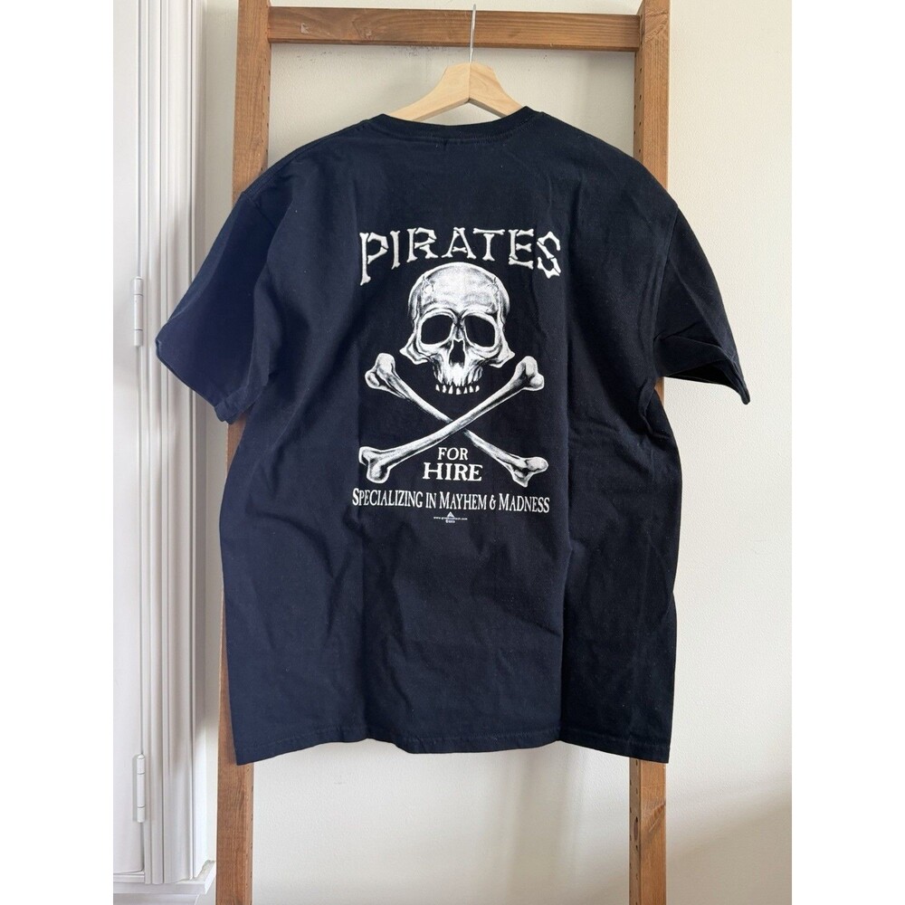 Y2K Pirates Specializing in Mayhem & Madness Shirt Large Graphic Attack